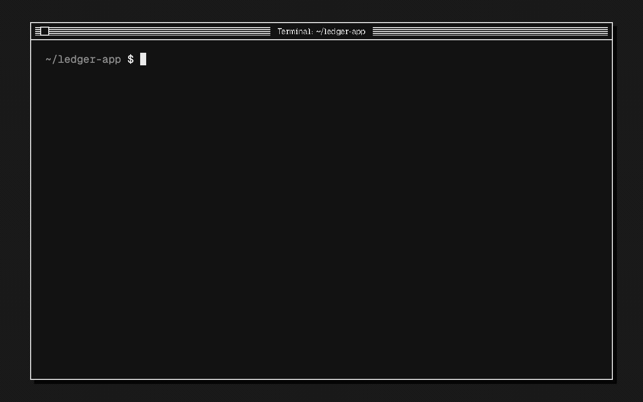 A terminal runs npx dithercharts login, then npx dithercharts add area-chart. The CLI writes the chart files, installs d3, and a dithered area chart appears in the browser.